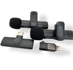 k11 Type-C Wireless Microphone K8 Collar Mic for Type C - Noise Cancellation Reduction Wireless Mic for Phone for Mobile Phone Camera,