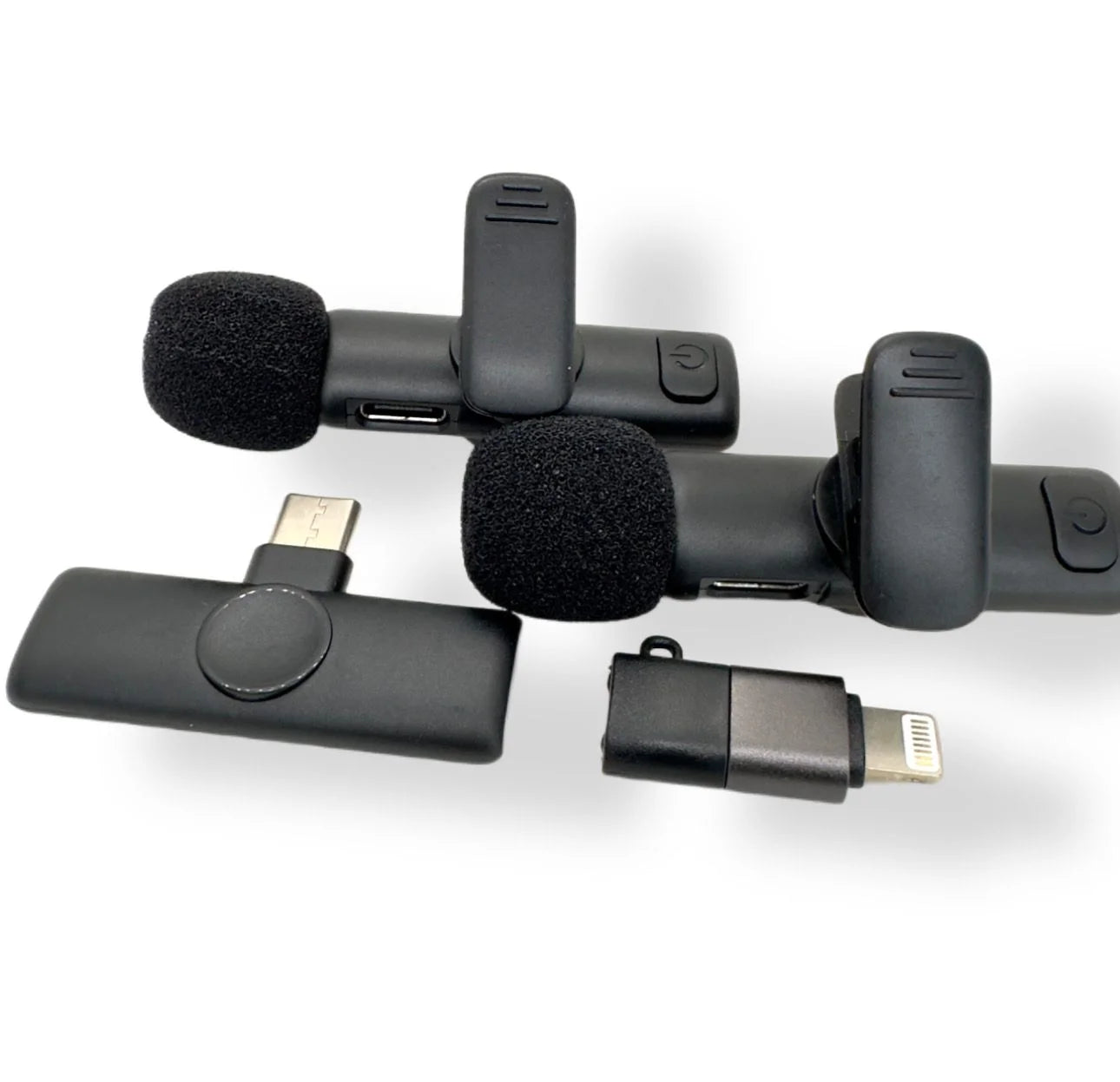k11 Type-C Wireless Microphone K8 Collar Mic for Type C - Noise Cancellation Reduction Wireless Mic for Phone for Mobile Phone Camera,