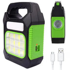 Solar Camping Lantern with Power Bank Function, JY-978D / Portable Rechargeable Lantern (Random color)