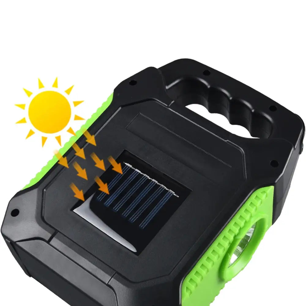 Solar Camping Lantern with Power Bank Function, JY-978D / Portable Rechargeable Lantern (Random color)
