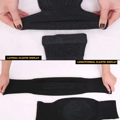 1 Pair Unisex Women Men’s Cashmere Wool Knee Brace Pads | Winter Warm Thermal Knee Warmers Velvet Knee Protector (Random Color)