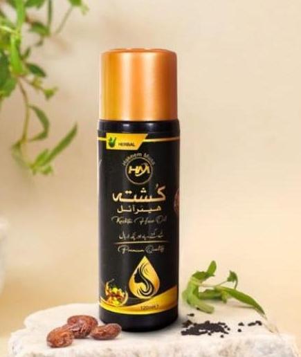 Kushta Herbal Hair Oil | Hair growth oil for long and healthy hair - 120ml