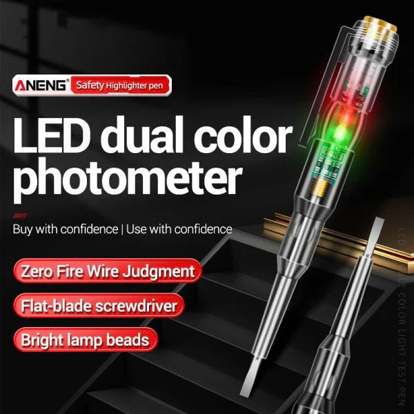 Led tester Voltmeter Power Detector Electrical Screwdriver Indicator