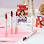 4 Pcs High Pigment Warda Beauty Little Smoke Mate Lipstick - Random Color