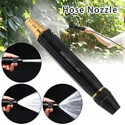 High Pressure Power Washer Car Wash Spray Gun Garden Water Gun Hose Nozzle Watering Irrigation Sprinkler Garden-tools - Plastic