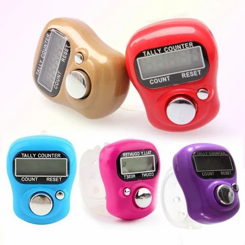 Digital Tasbih FINGER COUNTER Tasbih FINGER adjustable (random color)