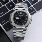 Patek Philippe Geneve Watch For Men | Best Quality Stainless Steel Watch For Men | Analog Watch For Men ( Without Box )