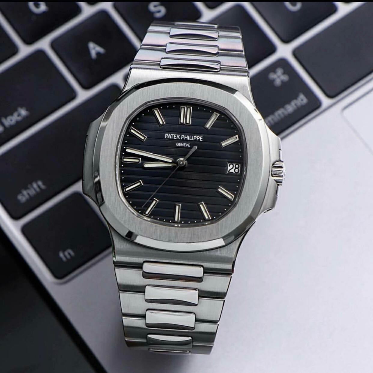 Patek Philippe Geneve Watch For Men | Best Quality Stainless Steel Watch For Men | Analog Watch For Men ( Without Box )