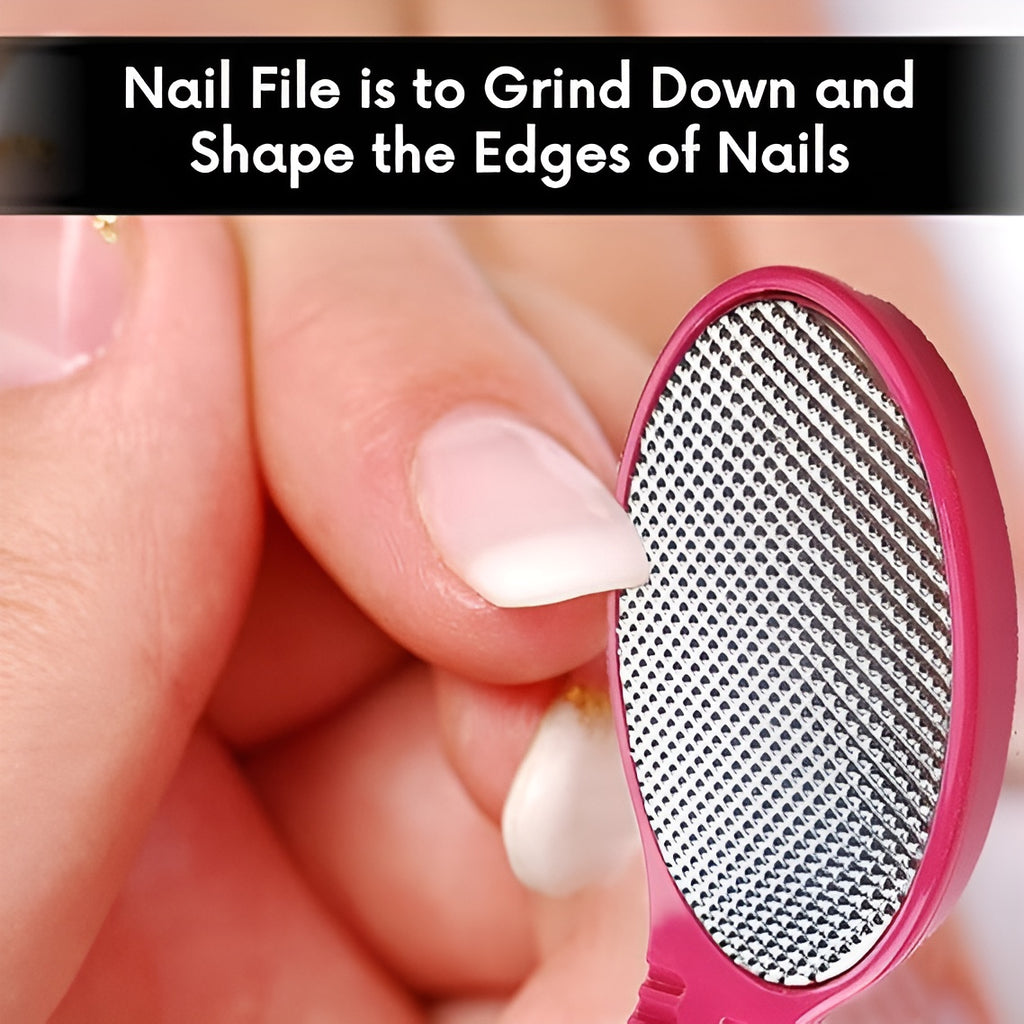 4 In 1 Foot Scrubber | Multi Use Pedicure Paddle Brush - 4 Step Pedicure Cleanse, Scrub, File And Buff (Random color)