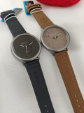 Positif Watch Leather Strap Without Box ( random color )