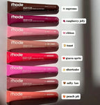 8 Colors Rhode Lip Care Series | Tinted Lip Balm | Lasting Moisturizing Blushes | Hydrated Lip Gel Oil | Pout Lips Long-acting Lip Treatment(1 pc)