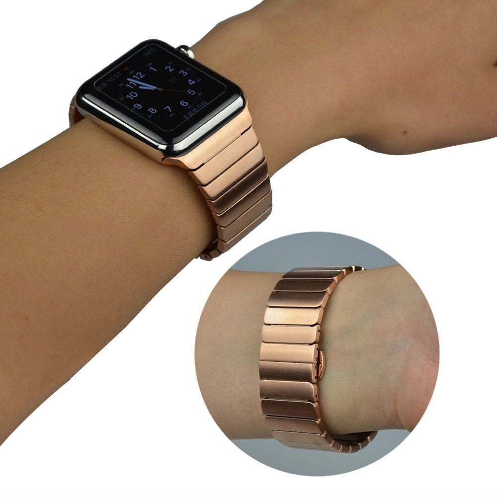 Citizen Rolex Chain Stainless Steel Link Bracelet Band for Apple Watch 8 7 6 5 4 SE Ultra 42/44/45/49mm