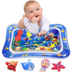 Inflatable Leakproof Tummy Time Water Mat for Kids – Safe & Fun Baby Play Mat (Random Color)