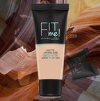 2-in-1 Makeup Deal – Liquid Foundation &amp; Face Powder Combo for Smooth, Flawless Finish – Budget-Friendly Beauty Set - Ivory Shade
