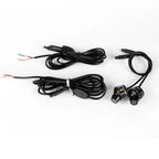 2 Pc Universal Car Rearview Mirror Side LED Angel Wing Light Dynamic Projection Lamp