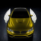 2 Pc Universal Car Rearview Mirror Side LED Angel Wing Light Dynamic Projection Lamp