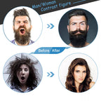 Rechargeable Hair Curler Beard Shawl Comb Multi functional Hair Straightener Comb Brush - Imported