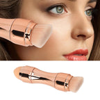 Max Factor x 4 in 1 makeup brush  Set Portable Mini Travel Makeup Brushes Makeup Brush Mini 4 in 1 Kit for Travel Cosmetic Applicator Foundation Sponges Brushes Concealer Professional Make Up Tools (random color)