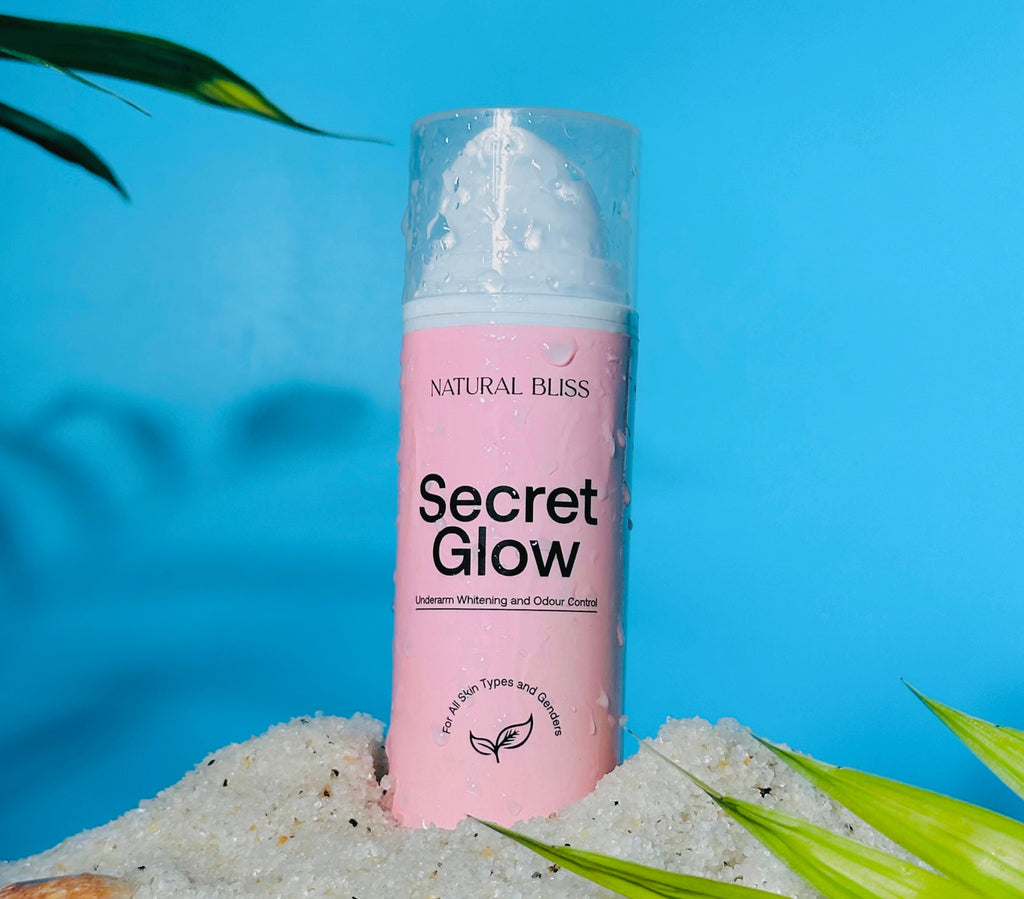 Secret Glow Original Underarm Brightening &amp; Odor Control Cream | Long-Lasting Odor Control | Hydrating &amp; Gentle Formula 50g