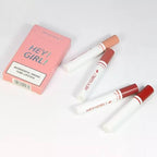 4-in-1 Trending Lipstick Set – Cigarette-Shaped Matte Lipsticks, Long-Lasting, Easy to Apply, Non-Sticky &amp; Fade-Resistant Lip Gloss for Makeup Lovers