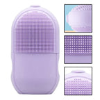 Ice Roller Facial Massage | Silicone Cleansing Ice Lattice | Ice Cube Roller With Scrub –(WITHBOX ) Random Color