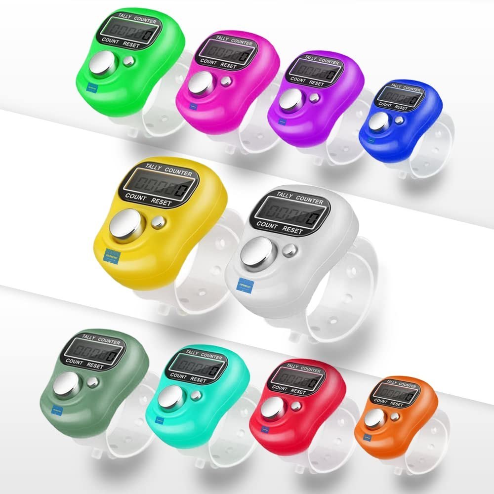 Digital Tasbih FINGER COUNTER Tasbih FINGER adjustable (random color)