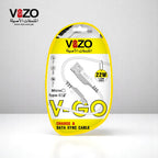 Vizo V-Go 22W Fast Charging Type-C Data Cable | Best Quality Type Fast Charging Cable | 22W Fast Charging Cable | Charging Pin - Charging Lead For Mobile Phone