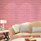 1 PC 2MM 3D Wall Panels-Peel and Stick Foam-3D Brick Wallpaper-Self-Adhesive Wallpaper for Interior Wall Decor
